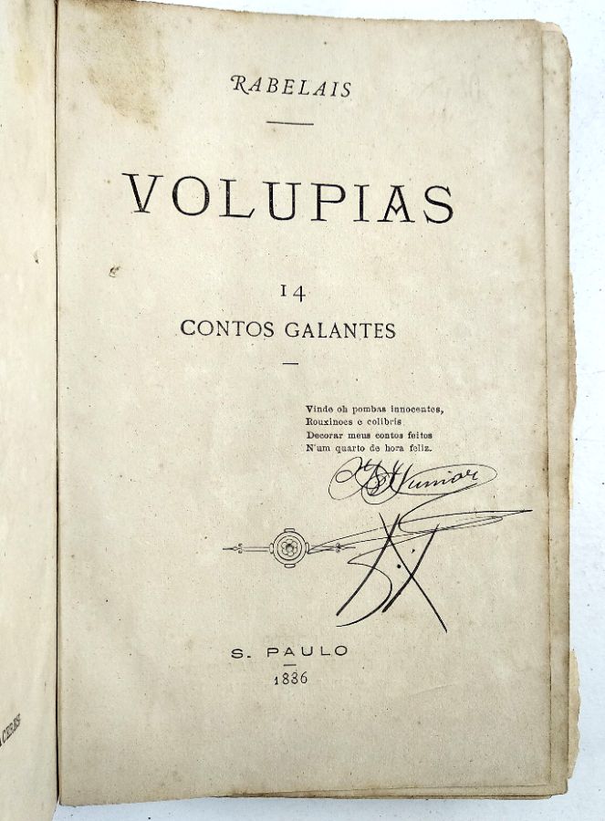 O PRIMEIRO LIVRO ERÓTICO DE RABELAIS