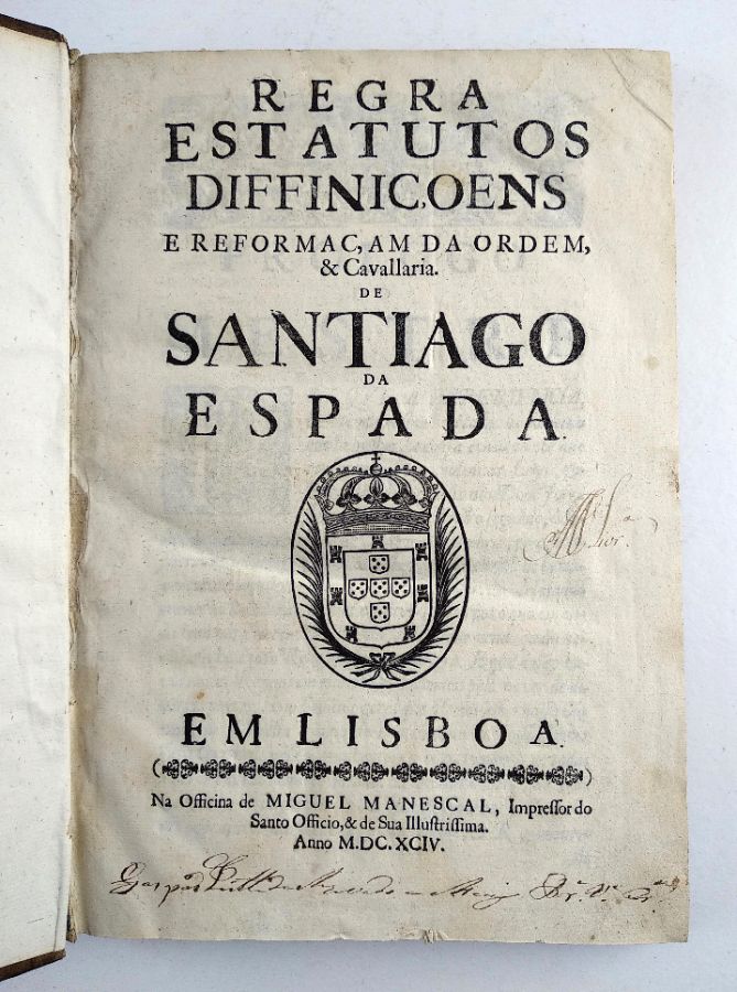 Ordem de Santiago da Espada (1694)