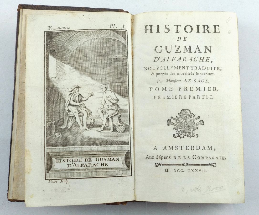 Histoire de Guzman d’Alfarache (1777)