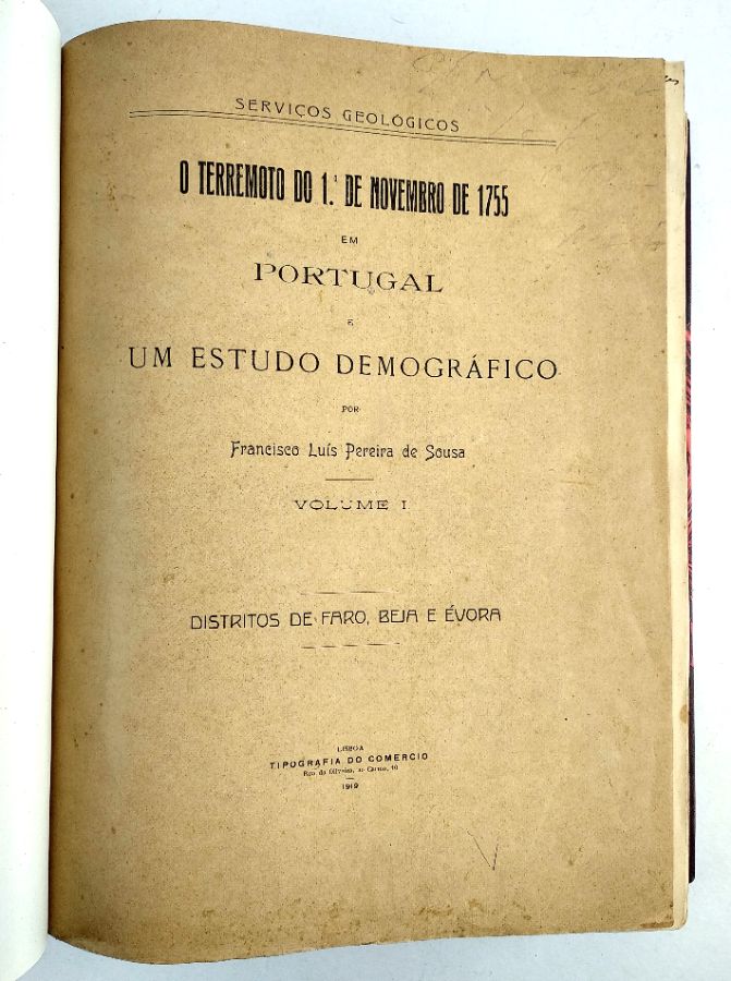 O Terramoto de 1755