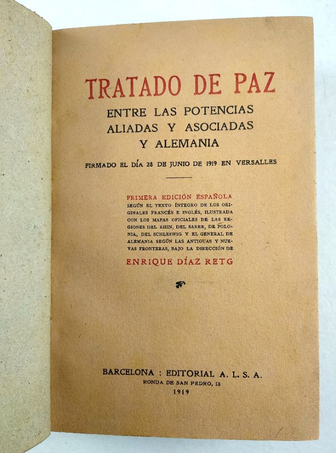 Tratado de Versalhes (1919)