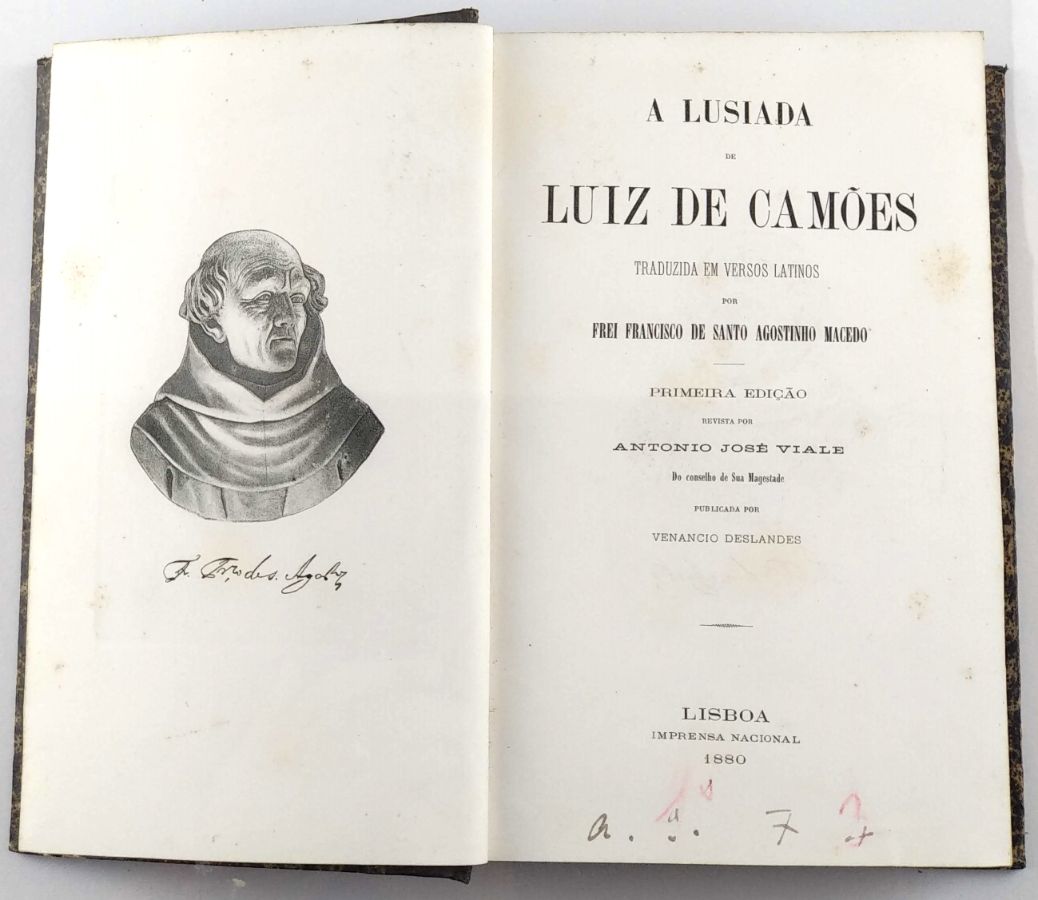 A Lusiada de Luiz de Camões Traduzida em Versos Latinos (1880)