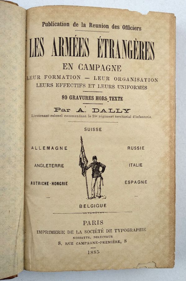 Les Armées Étrangères en Campagne (1885)