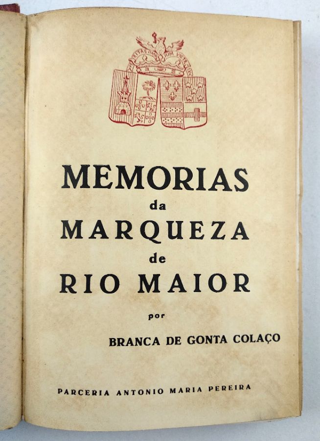 Memórias da Marqueza de Rio Maior