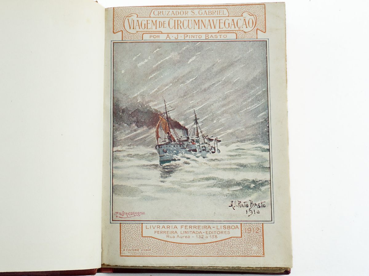 Viagem de circunavegação do cruzador S. Gabriel (1912).