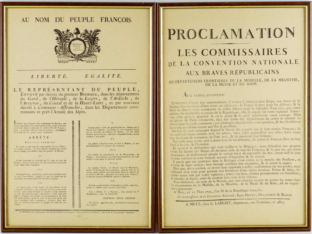 Cartas da Revolução Francesa