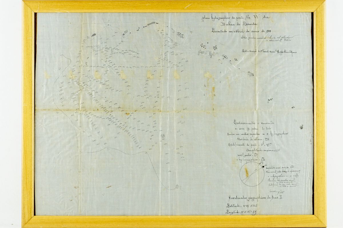 Plano Hidrográfico da parte SW da Bahia de Loanda