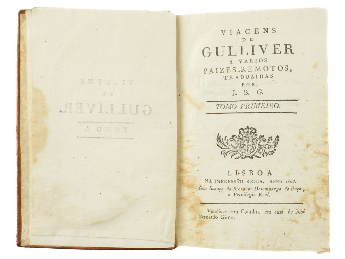 Viagens de Gulliver a Varios Paizes Remotos - 1807