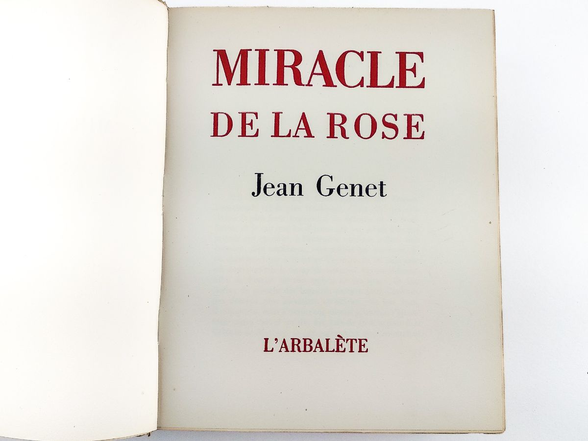 Jean Genet – 1ª edição