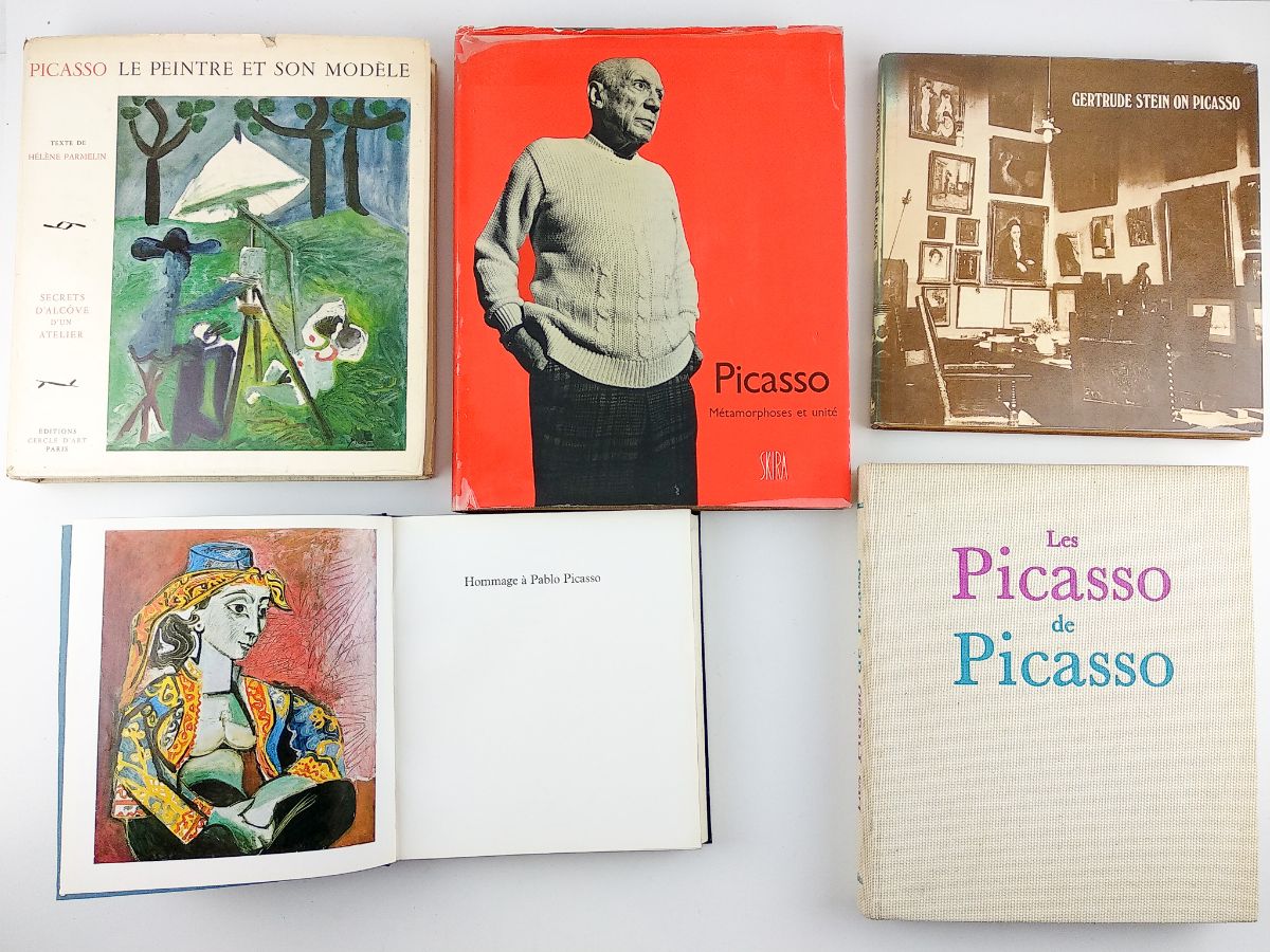 Picasso Importante colecção de 10 livros