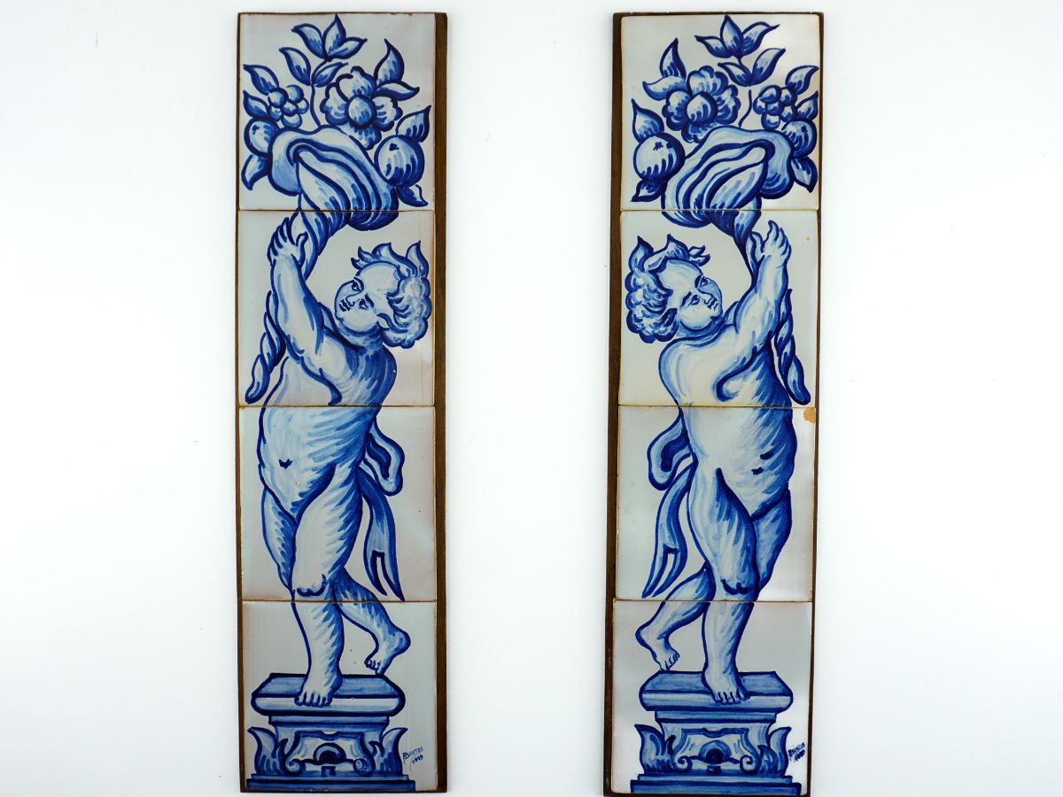 2 Paineis de Azulejos