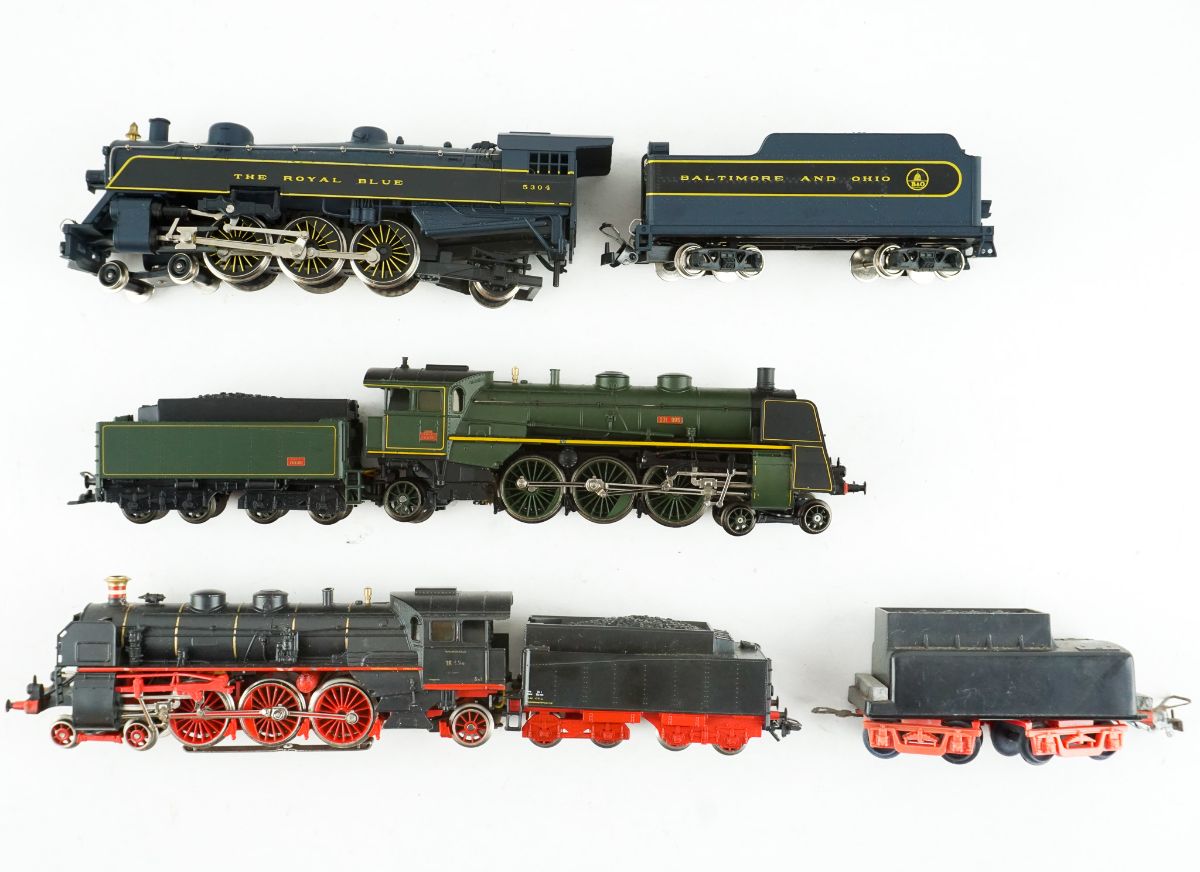 3 Locomotivas