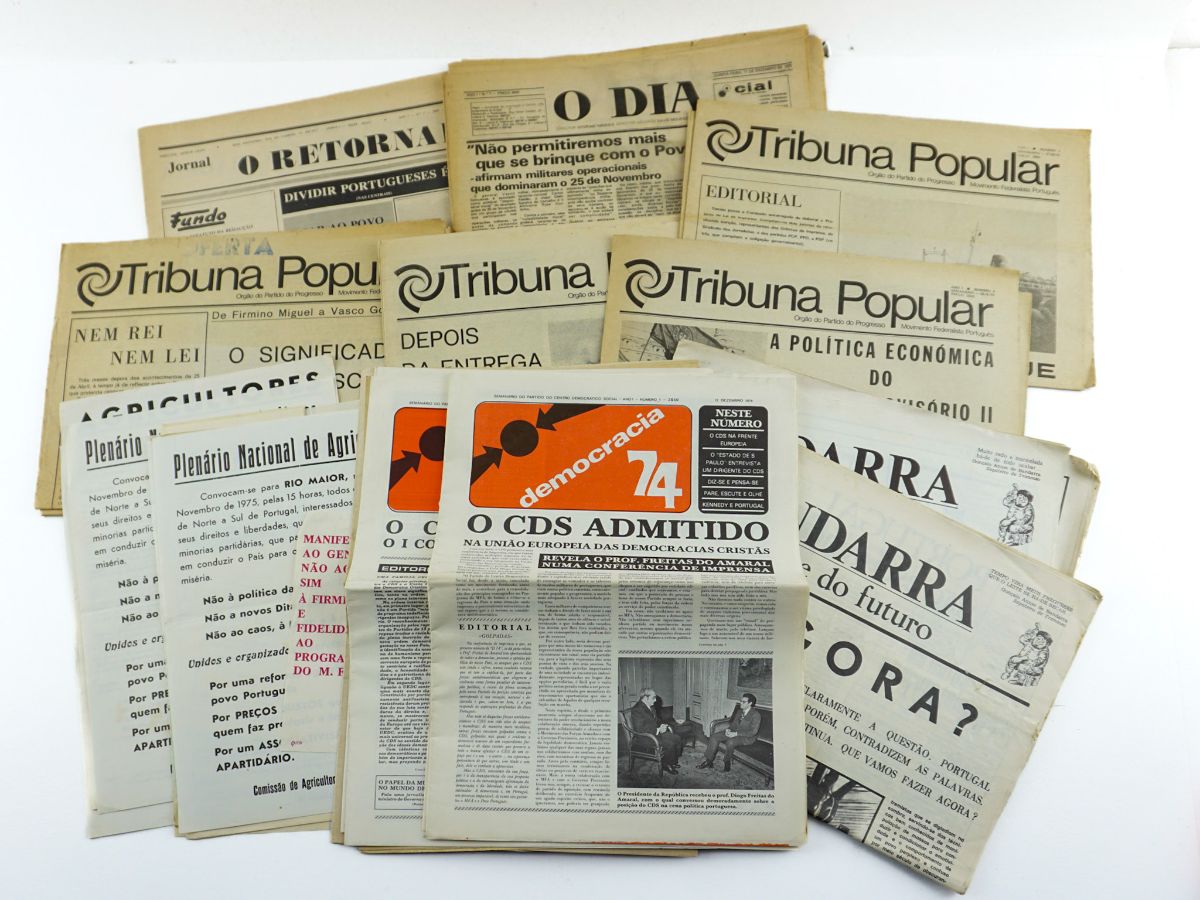 Movimentos e imprensa conservadores após Abril de 1974