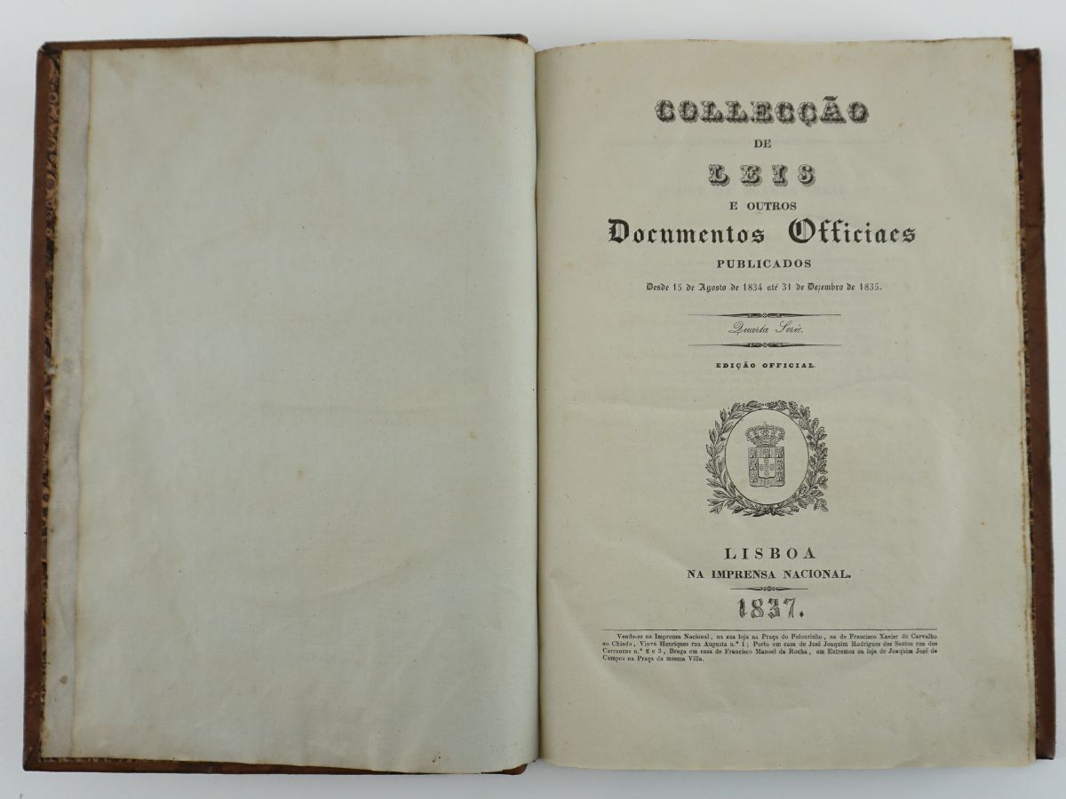 Legislação liberal após o trinfo na Guerra Civil (1834-1835)