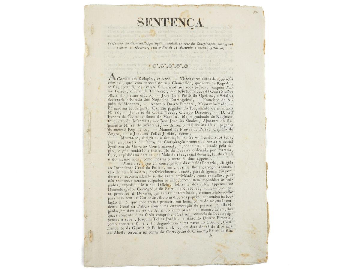 Conspiração da Rua Formosa (1823)