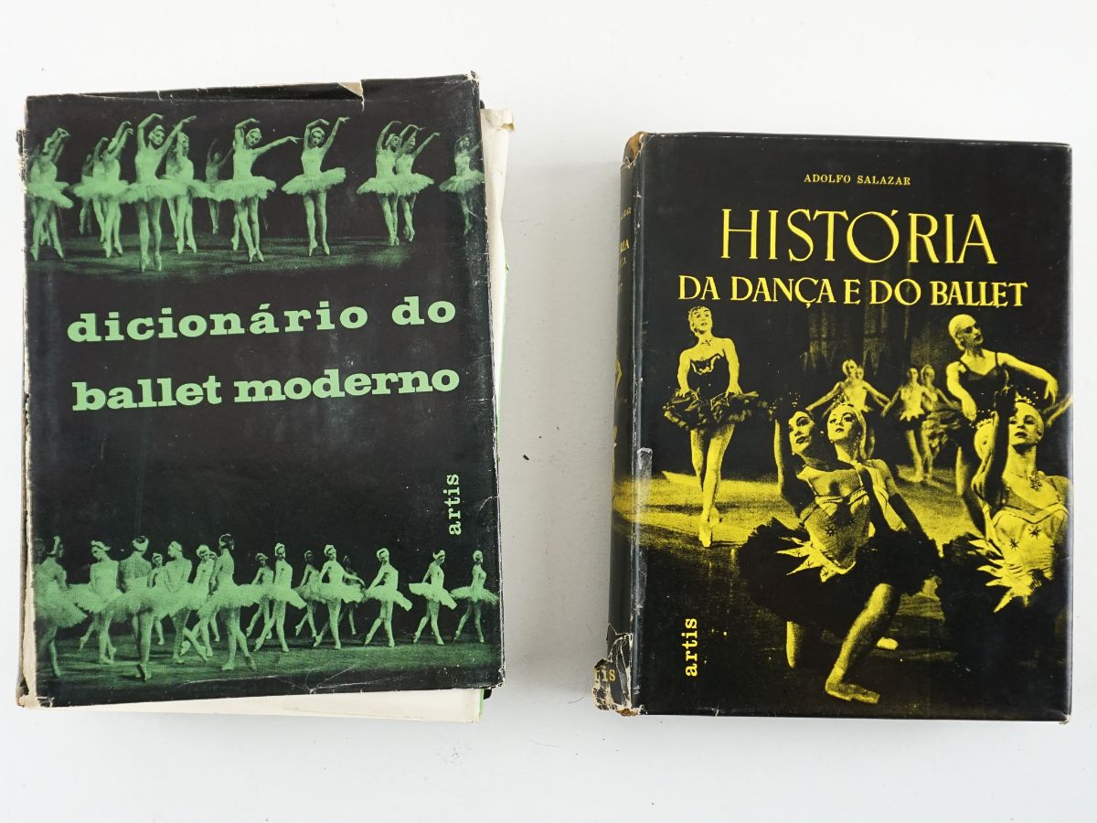 2 livros sobre o ballet