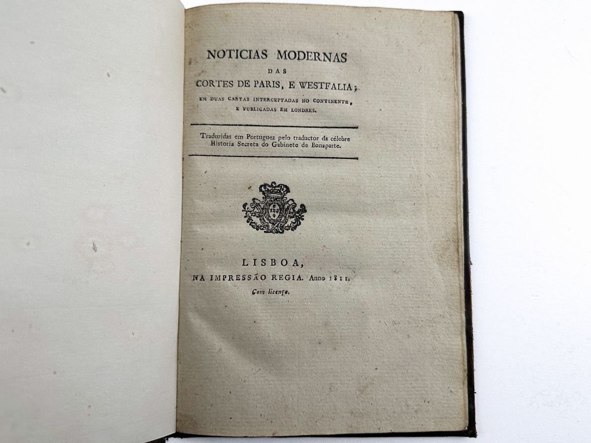 Noticias modernas das cortes de Paris e Westfalia (1811)