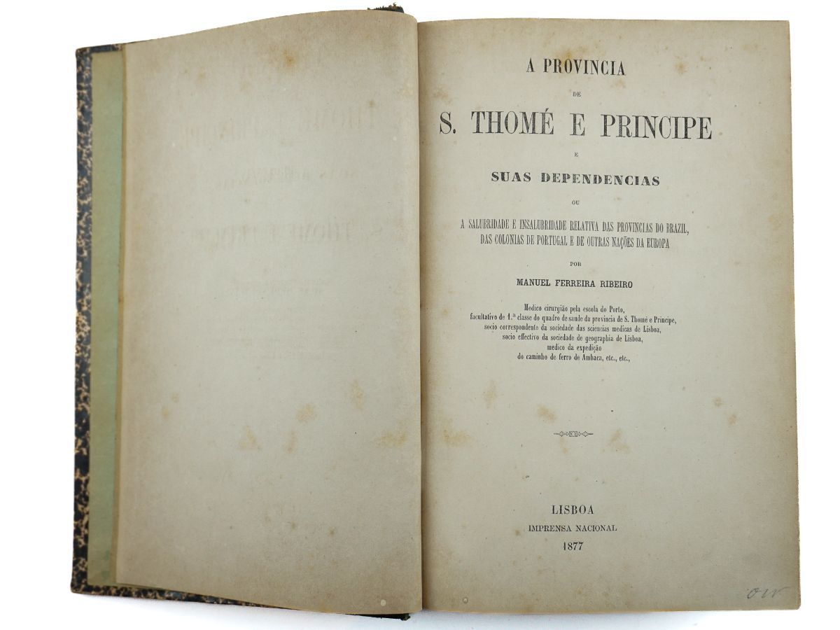 A Provincia de S. Thomé e Principe e Suas Dependencias – 1877