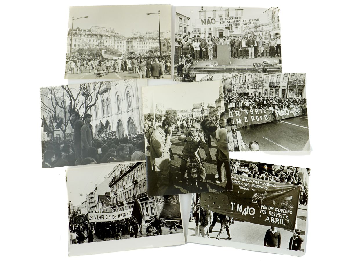 Fotografias 25 de Abril de 1974 e 1º de Maio