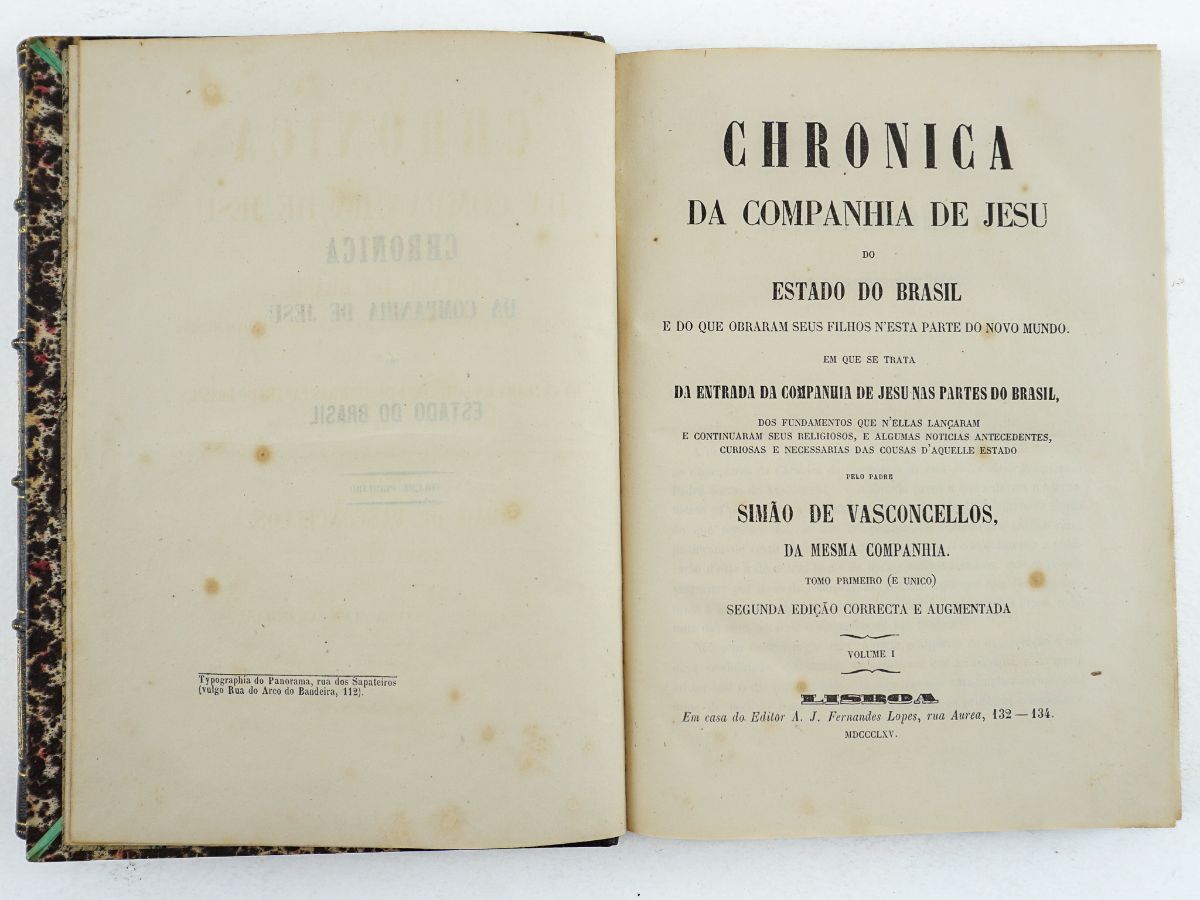 Chronica da Companhia de Jesu do Estado do Brasil