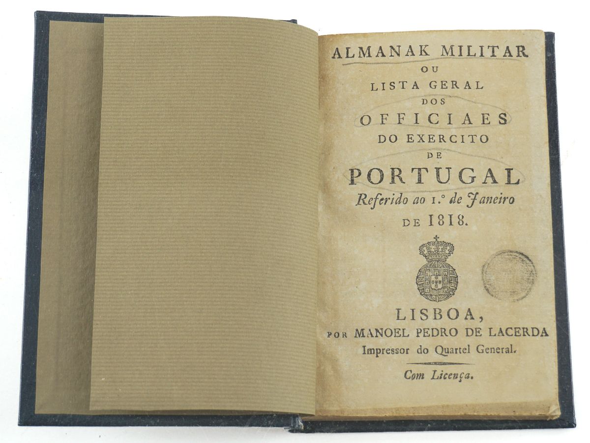 Almanaque Militar para 1818