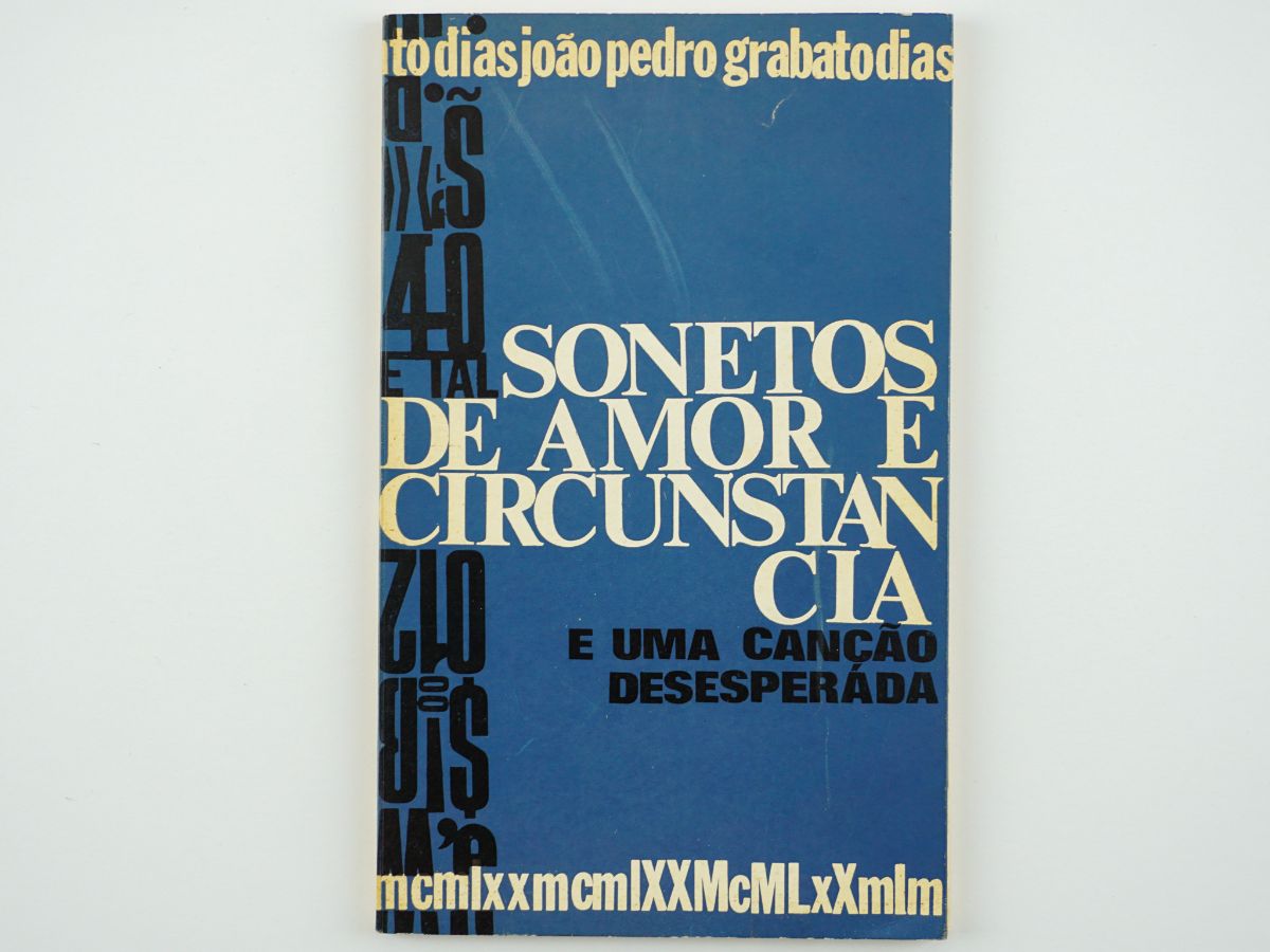 João Pedro Grabato Dias – primeiro livro do autor – com dedicatória