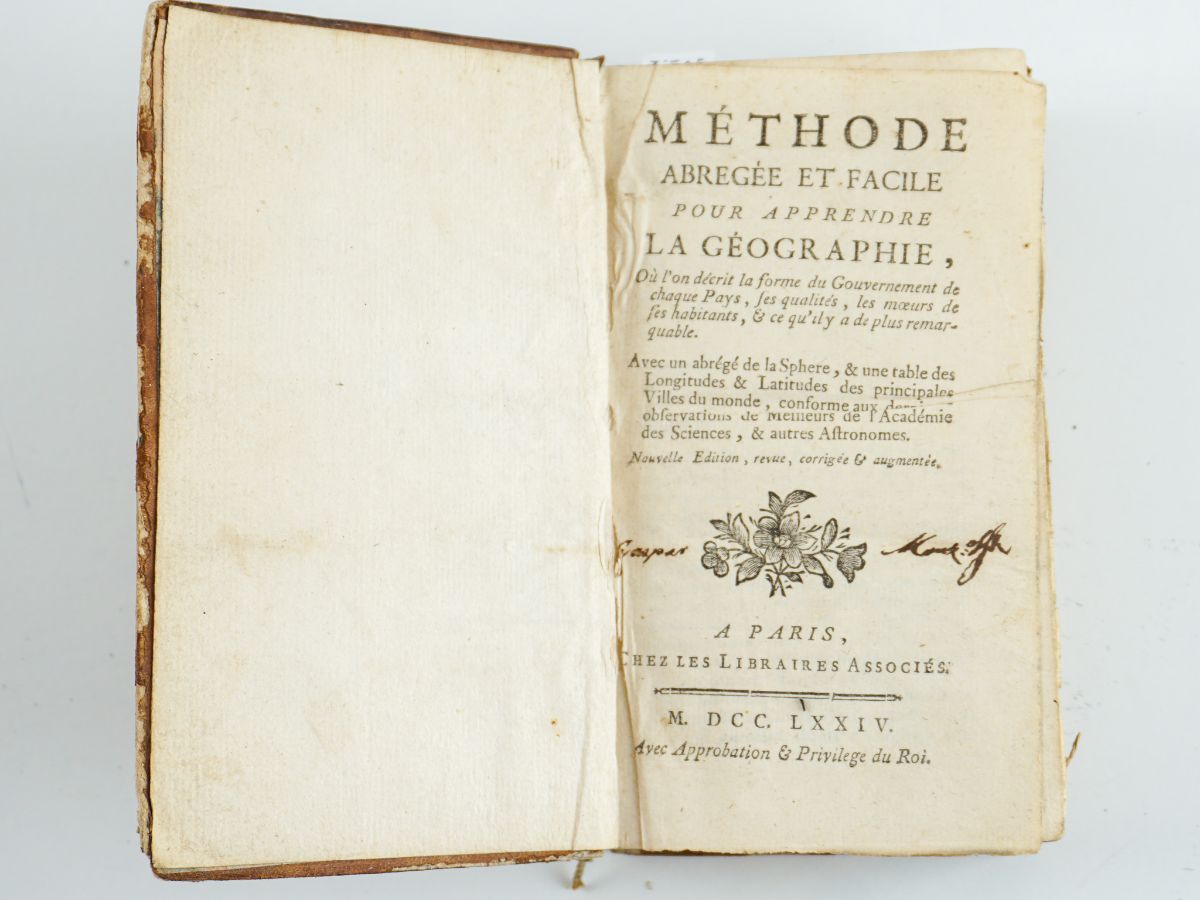 Méthode pour Apprendre la Géographie (1751)