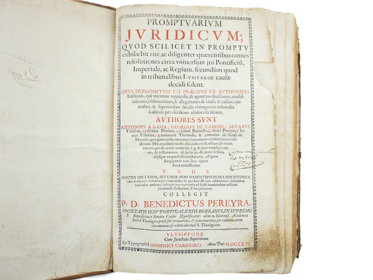 Promptuarium juridicum (1664)