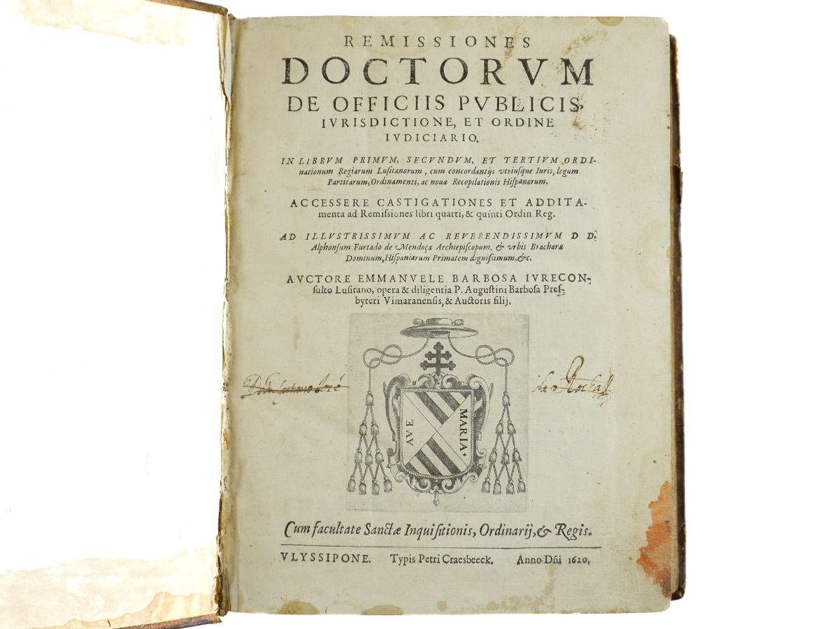 Remissiones doctorum de officiis publicis, jurisdictione, et ordine judiciario (1818-1620)