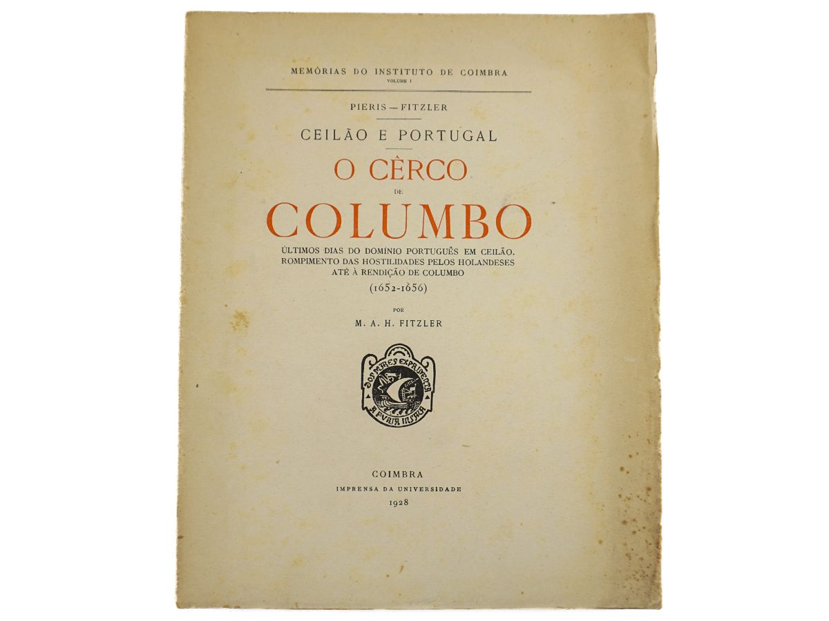 O Cêrco de Columbo: Ceilão e Portugal