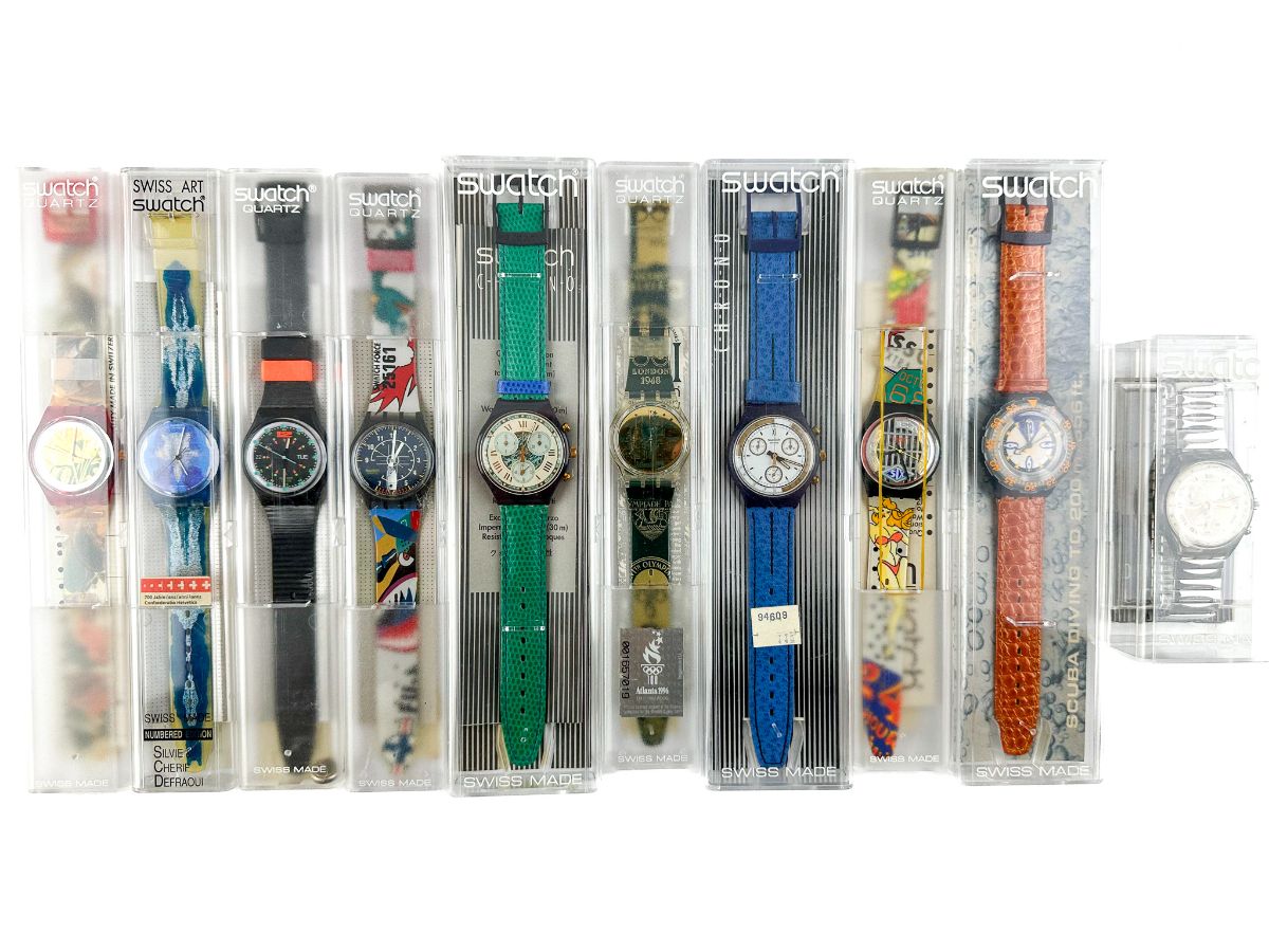 10 Relógios Swatch