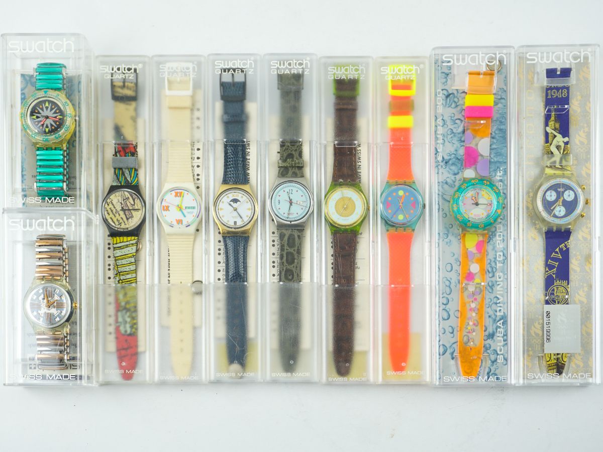 10 Relógios Swatch