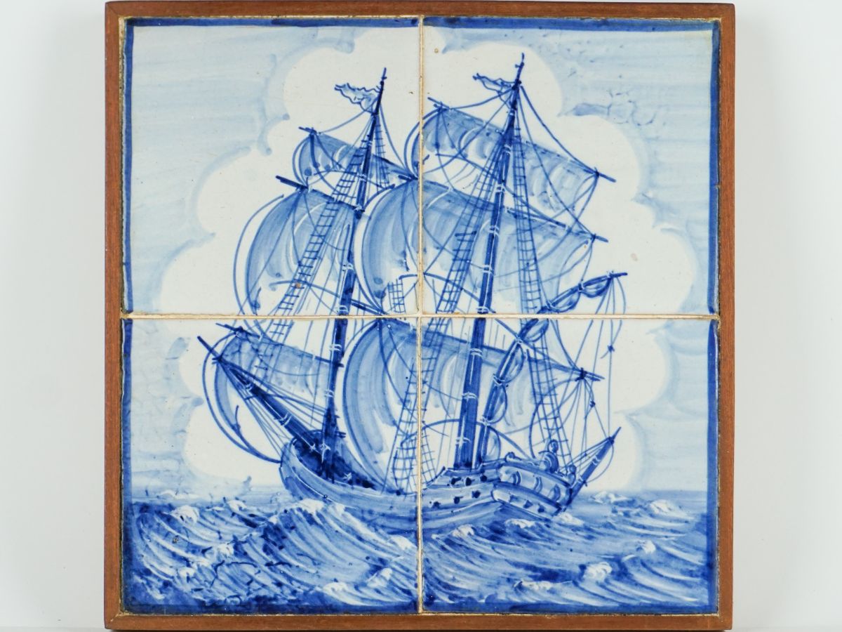 Painel de 4 azulejos