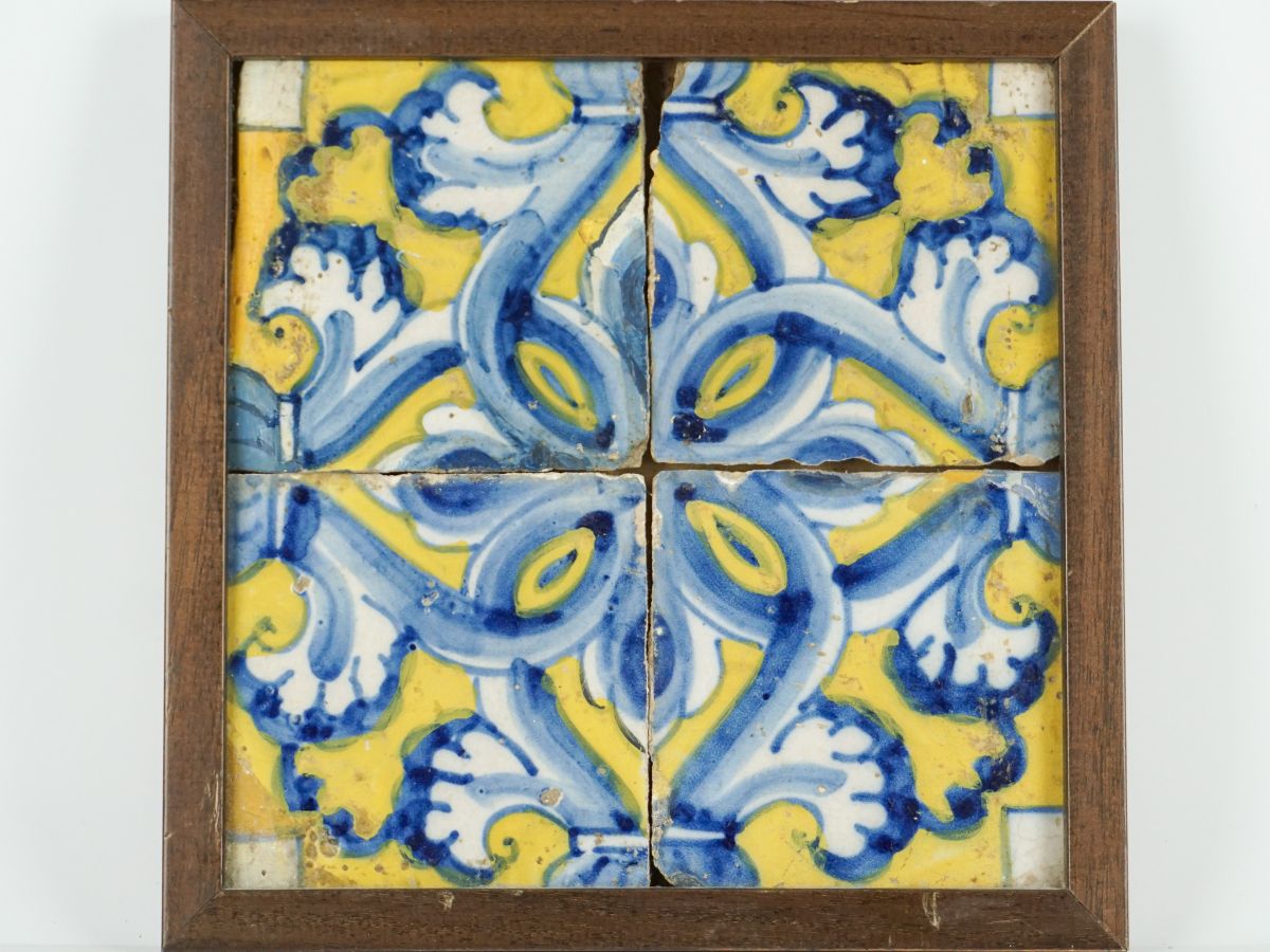 Painel de 4 azulejos