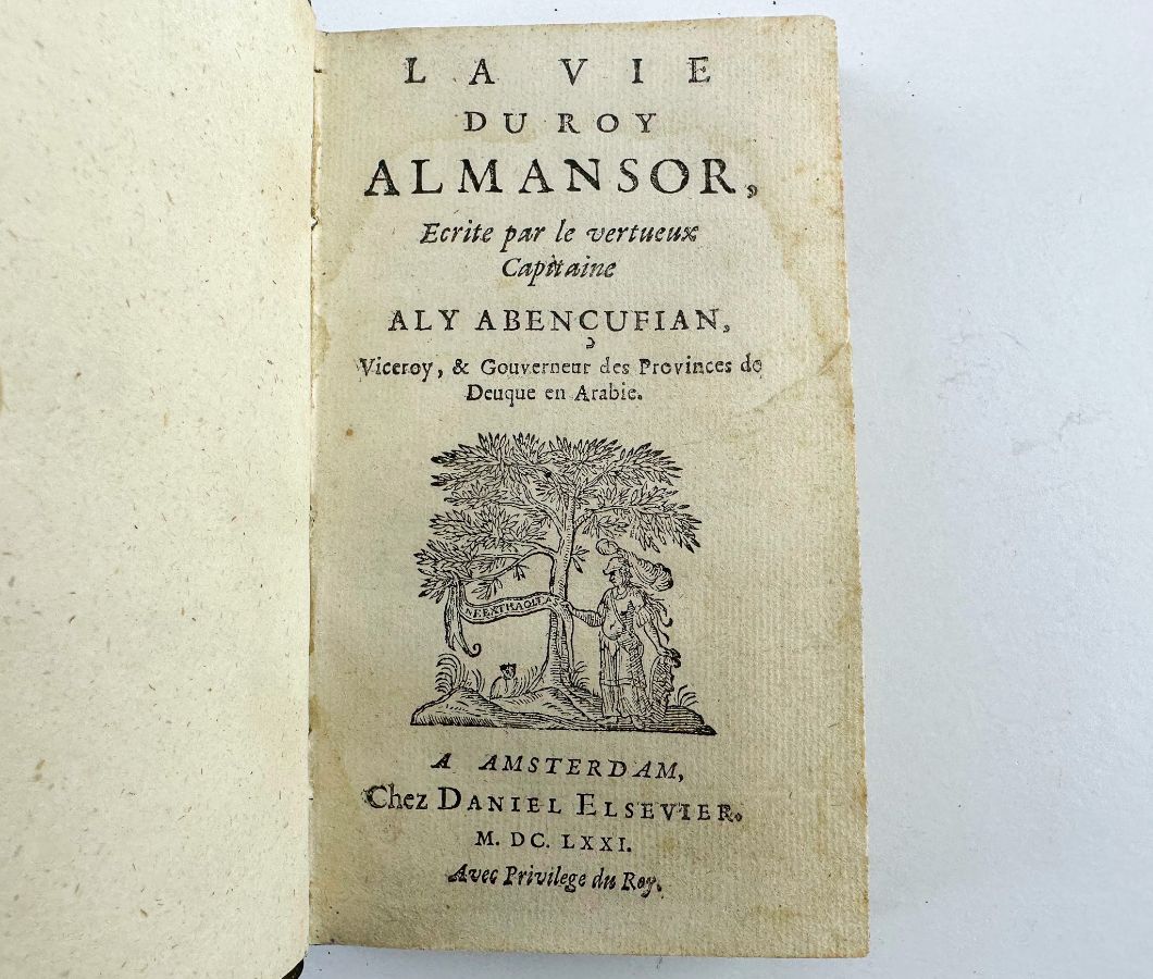 La Vie du Roy Almonsor (1671)