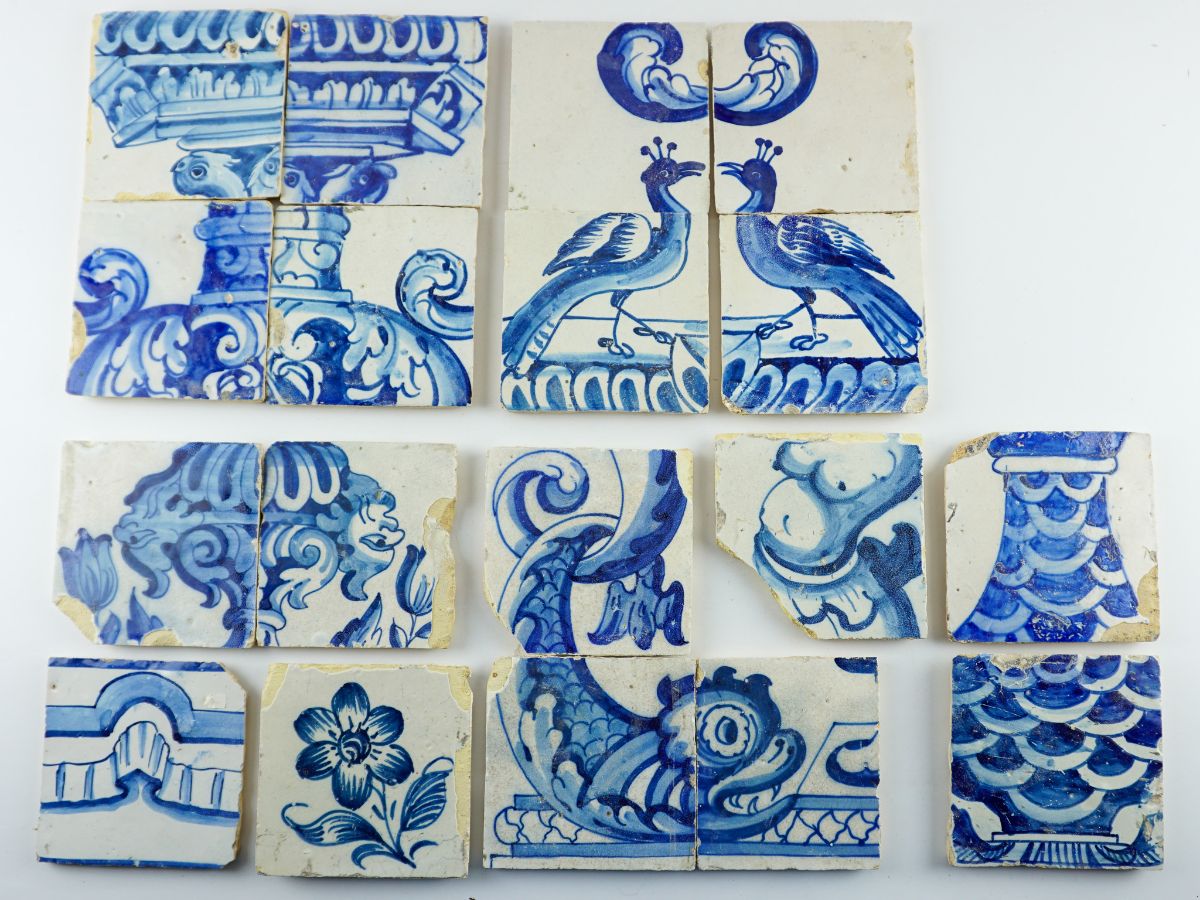 18 azulejos