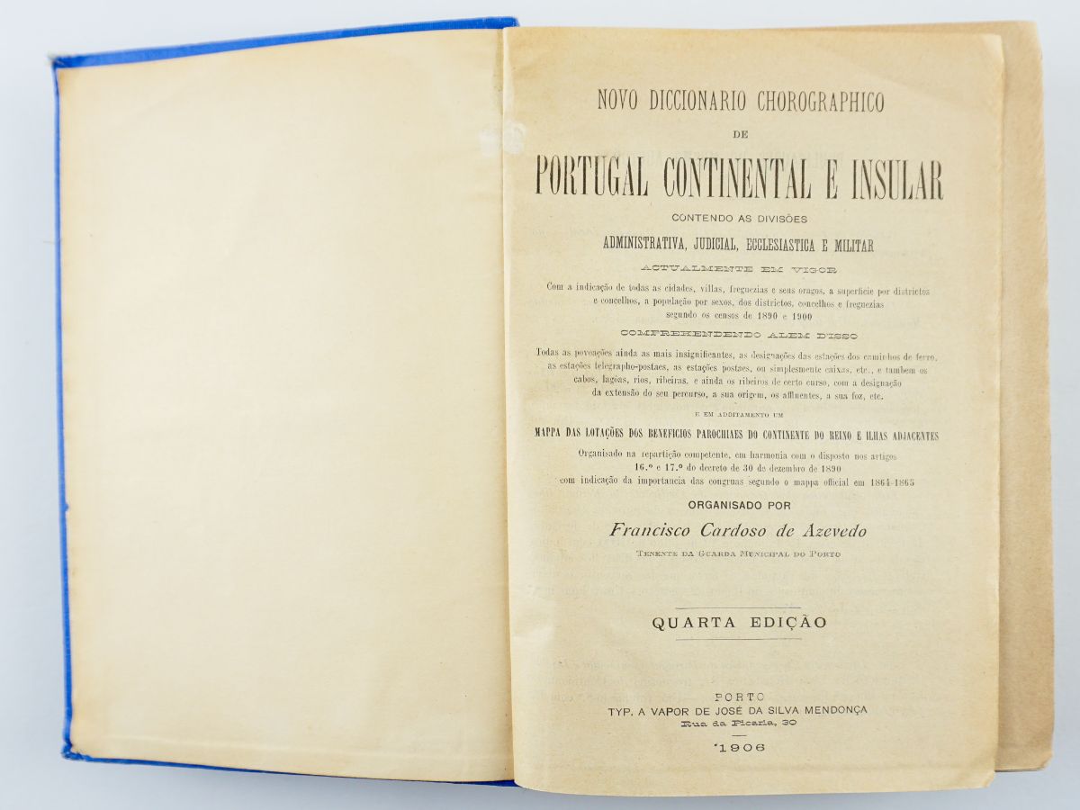Novo Dicionário Corográfico de Portugal Continental e Insular