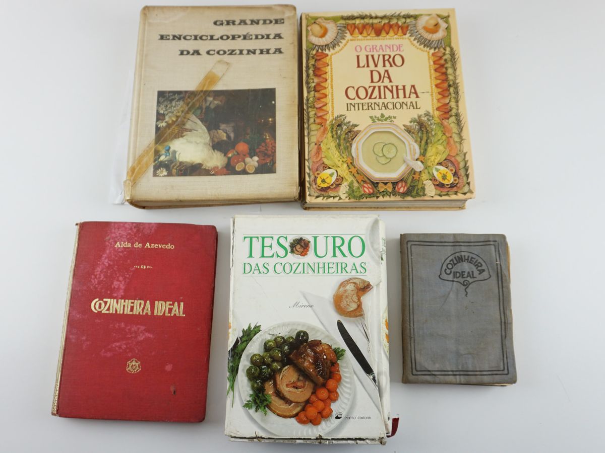 5 Livros de cozinha