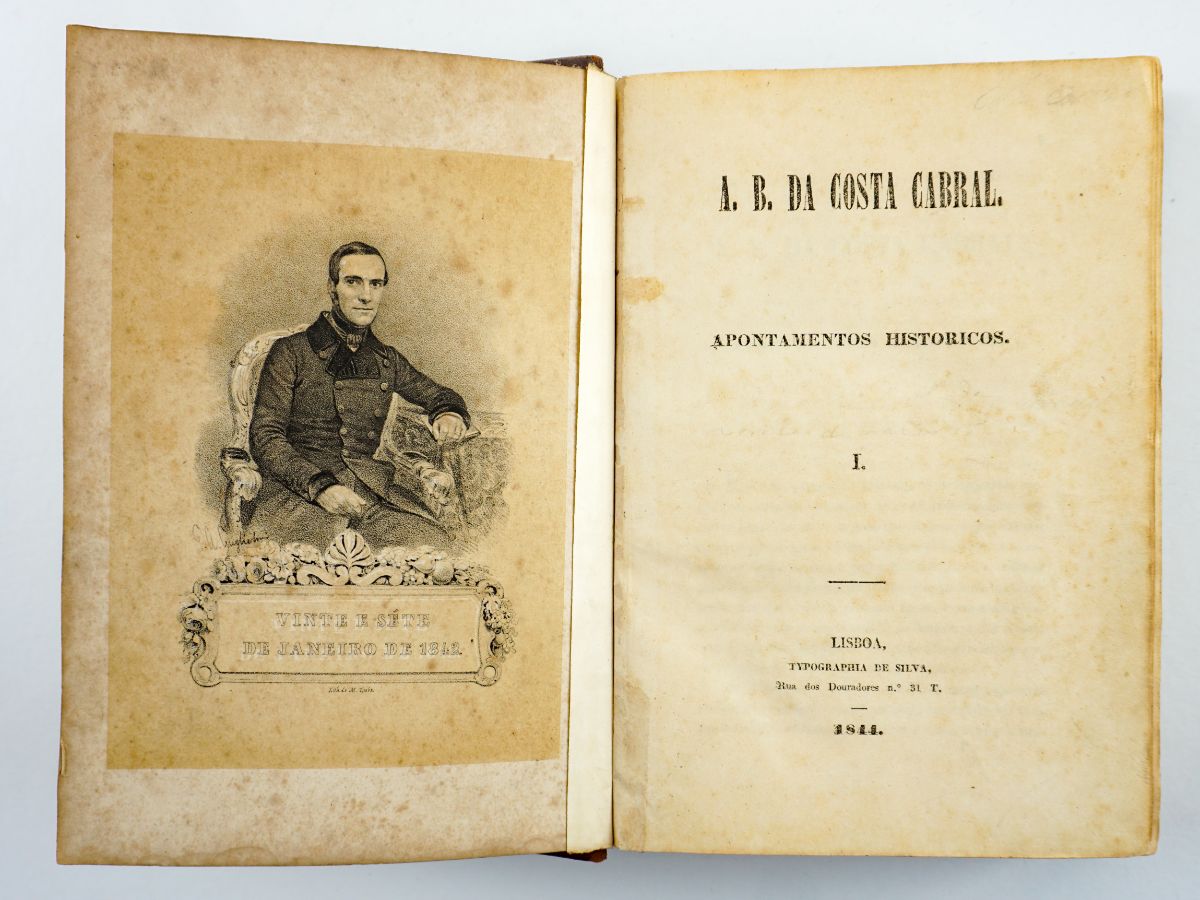 Costa Cabral – Apontamentos Históricos (1844-1845)