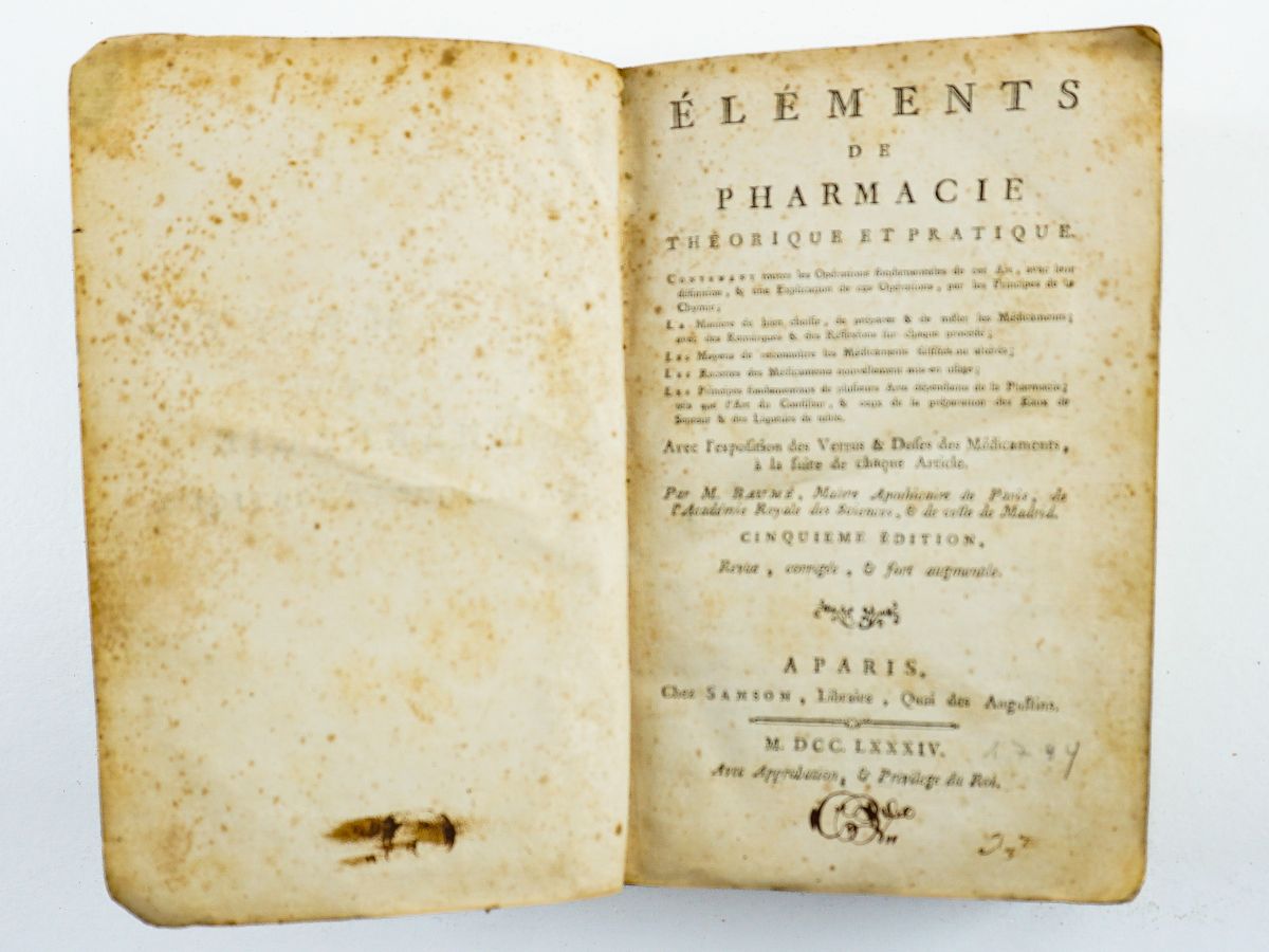 Eléments de pharmacie théorique et pratique (1784)