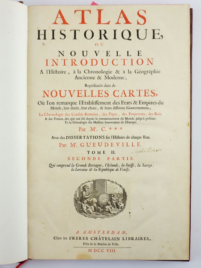 Atlas Historique – 1708