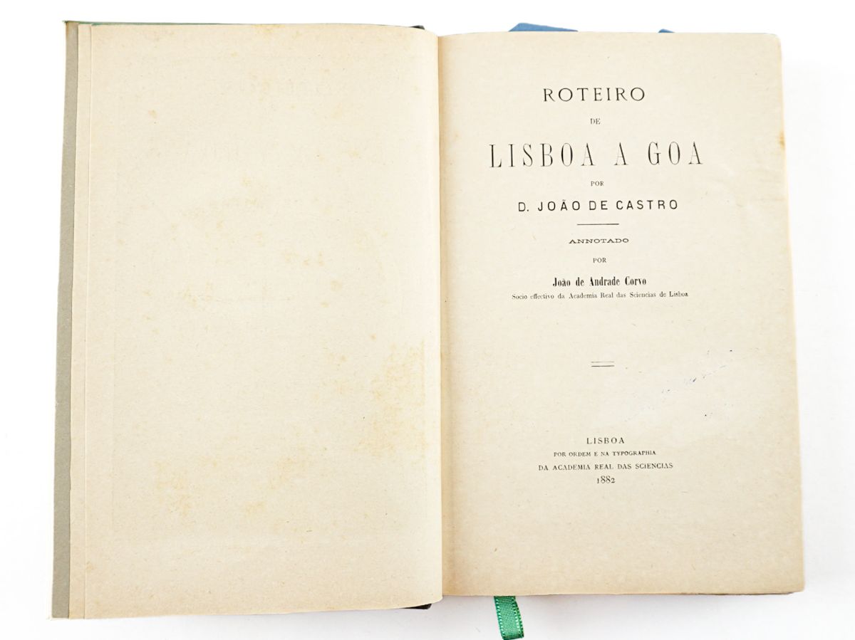 Roteiro de Lisboa a Goa por D. João de Castro