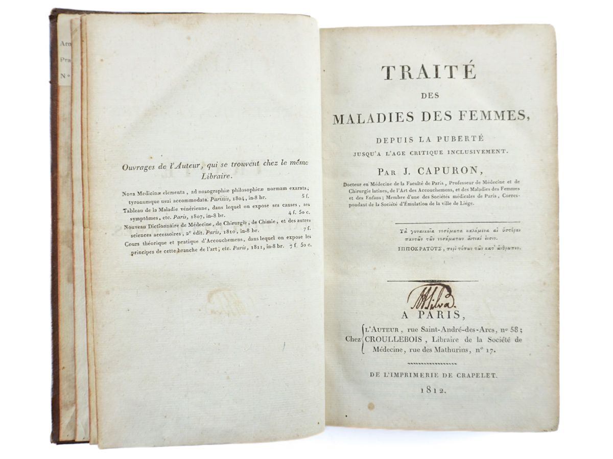 Traité des maladies des femmes (1812)