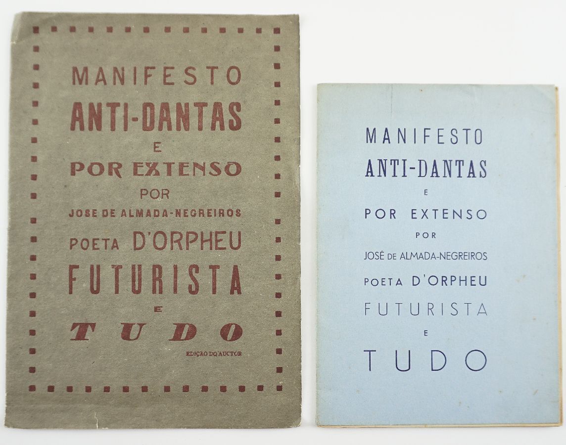 Manifesto Anti Dantas – José de Almada Negreiros