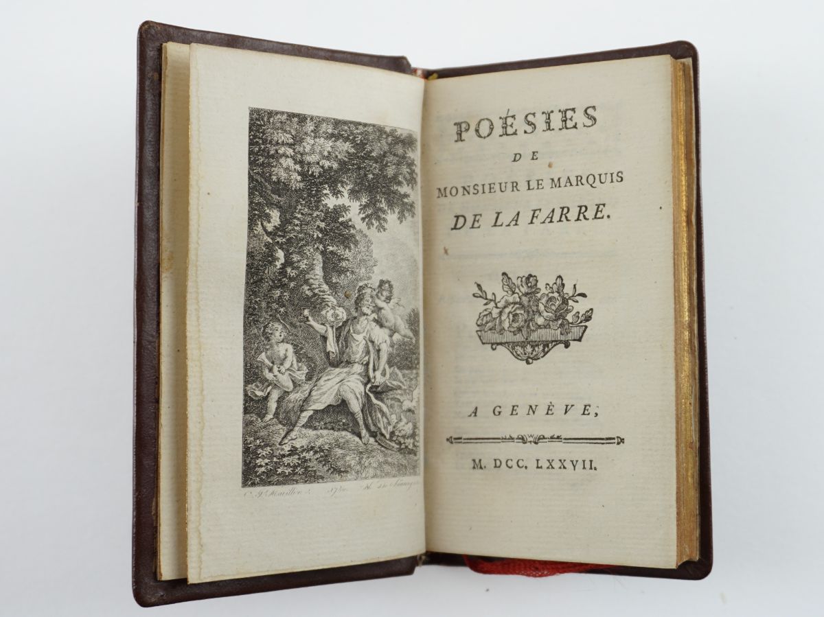 Poésies de Monsieur Le Marquis de La Farre - 1777