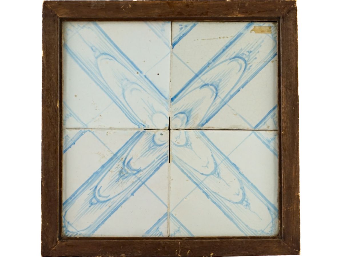 Painel de 4 azulejos