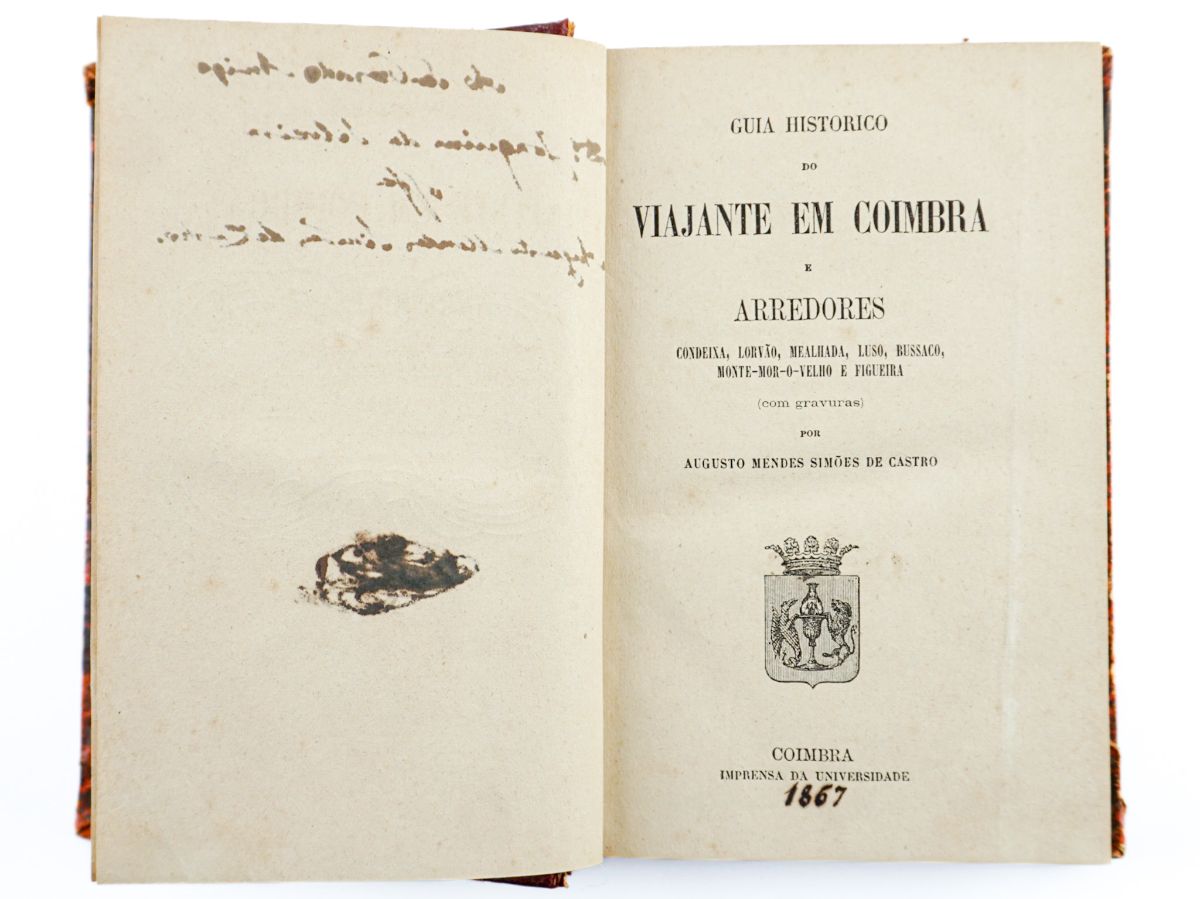 Guia Histórico do Viajante de Coimbra e Arredores (1867)