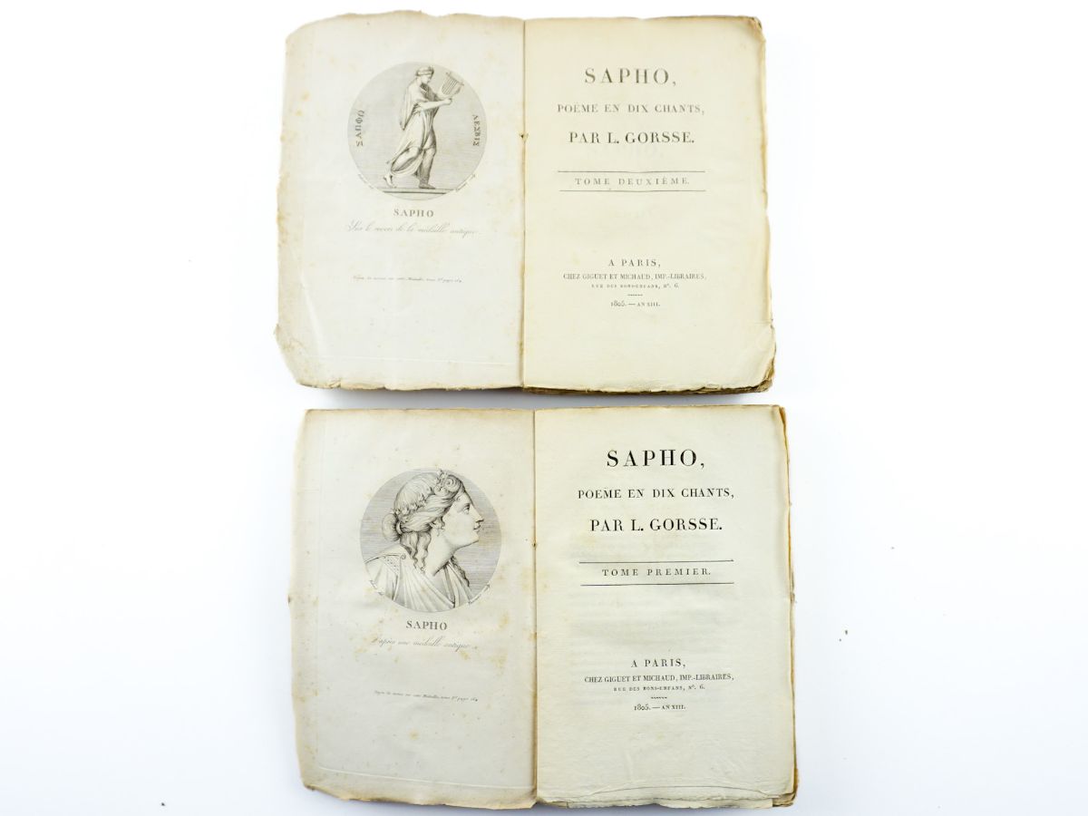 Sapho - Lesbianismo. 1805