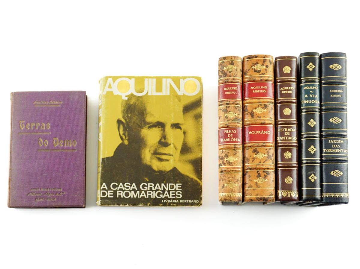 Aquilino Ribeiro- Primeiros livros do autor