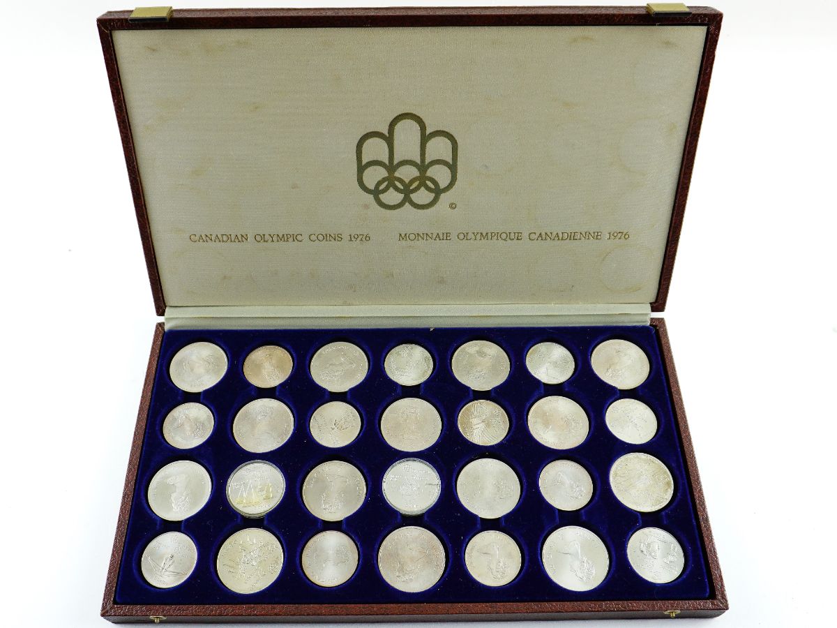 Canadian Olympic Coins 1976